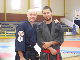 Sensei Andy & Roberto enjoy the training.