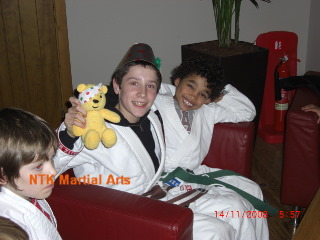 Socializing at the Children In Need Event